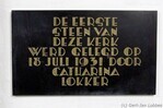 Eerste steen, 1931.
<br/>
Gert-Jan Lobbes, 2016